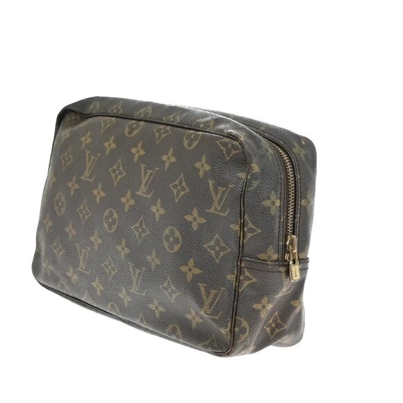 LOUIS VUITTON Trousse Toilette 28 Clutch Hand Bag Monogram Brown M47522 05CA012 - Picture 4 of 15